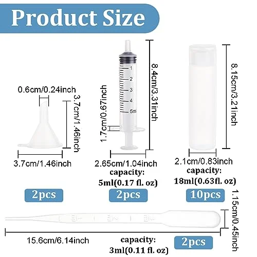 BENECREAT 10 Pack 18ml 0.6oz Small Travel Squeeze Bottles Refillable Makeup Foundation Container Travel Essentials Sample Bottles for Toiletries, Shampoo Toner Cosmetic — view 2